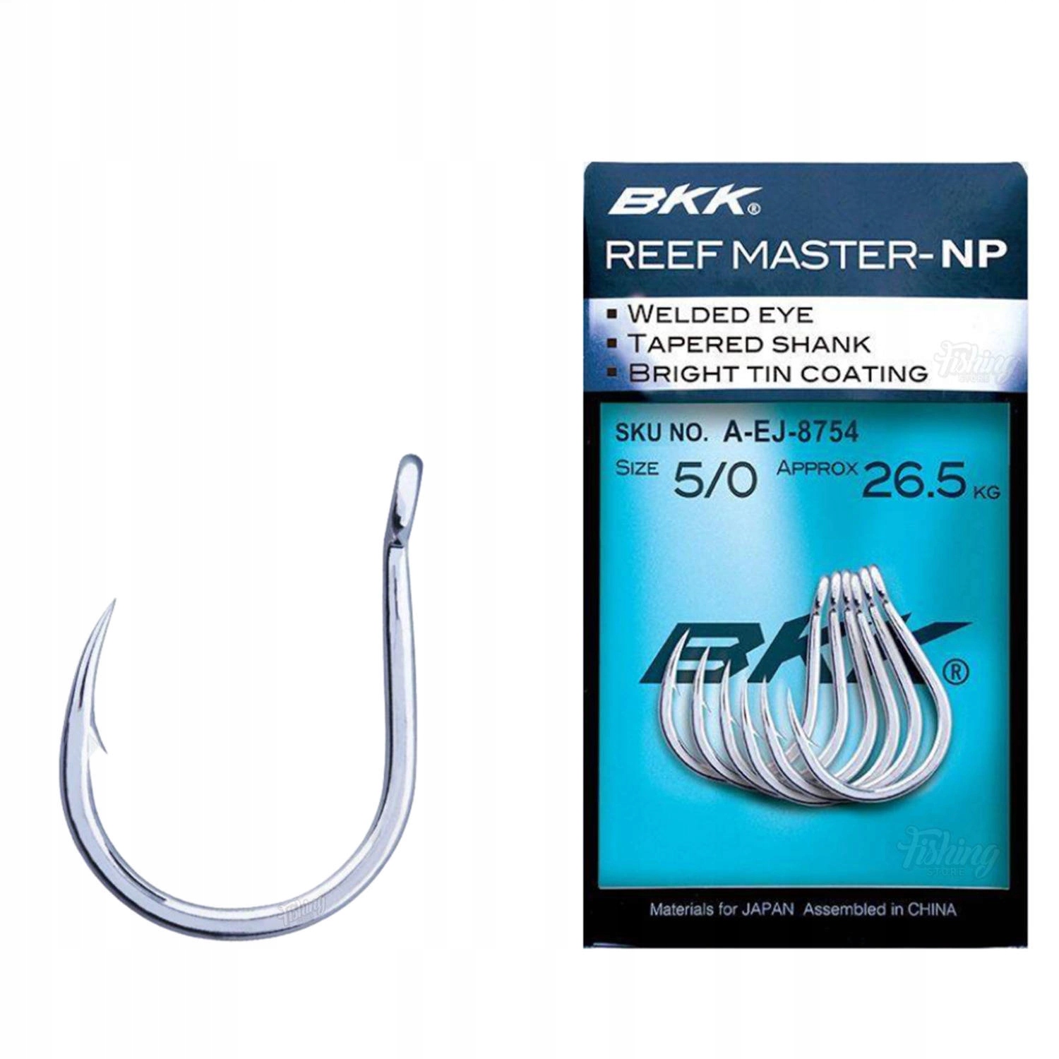Haki sumowe Bkk Reefmaster Np rozmiar 7/0, op. 5szt