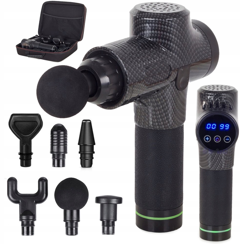 

Pistolet Do Masażu Mocny Masażer Massage Gun Pro