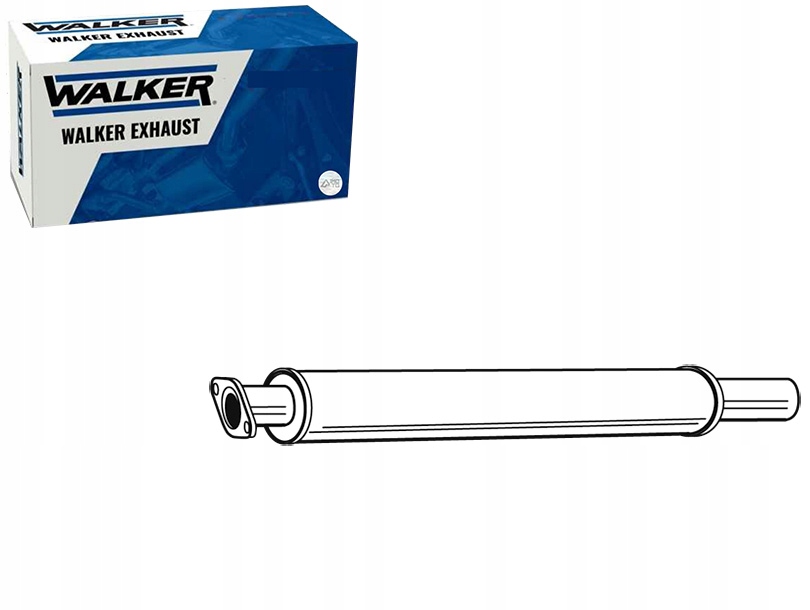 Walker 22853 Tłumik środkowy Producent części Walker