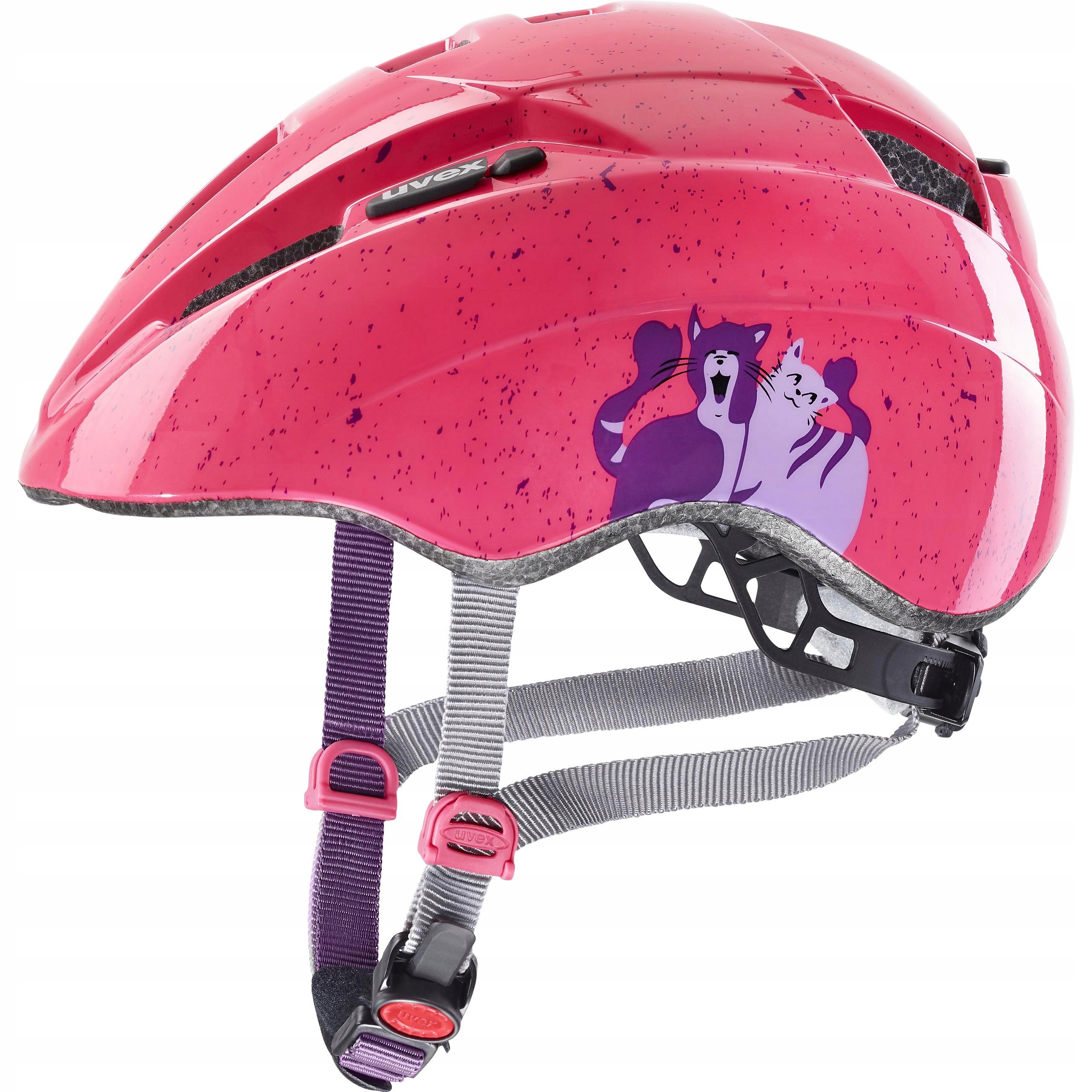 Dětská cyklistická helma Uvex Kid 2 Cats 46-52cm