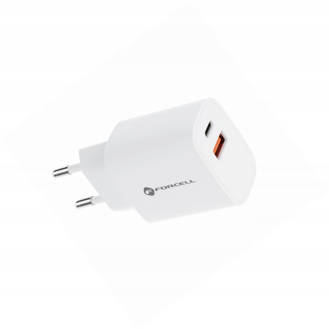 Szybka ładowarka 30W kostka 2 wejścia z kablem Usb-c do Samsung Galaxy M22