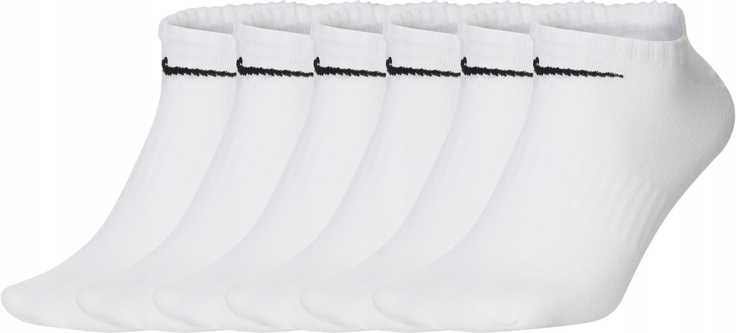 Ponožky Nike Everyday Lightweight No-Show, 6 párů, velikost M