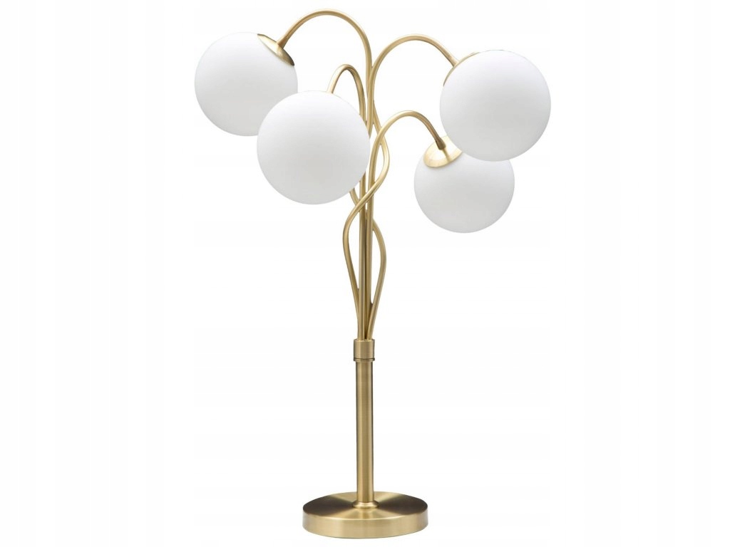 Stolová lampa so 4 guľami, vyššie. 74 cm