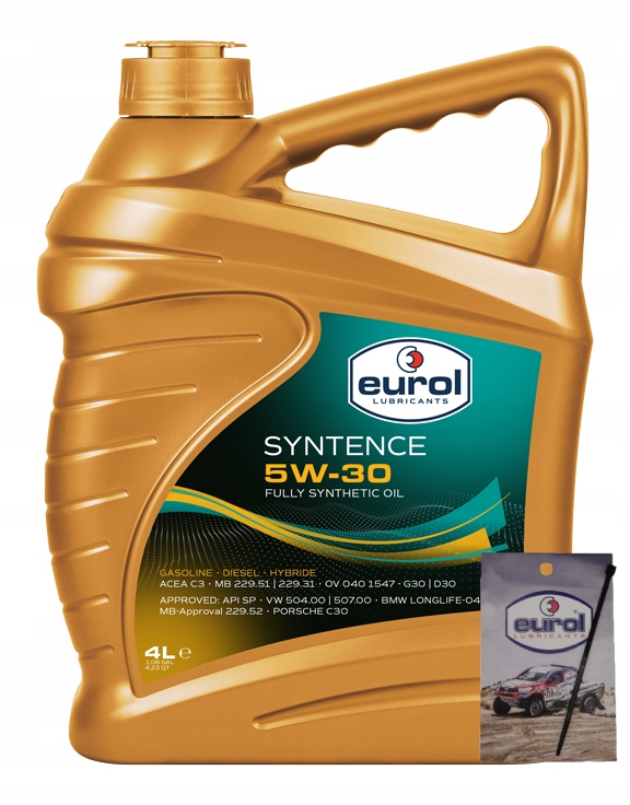 Olej Silnikowy Eurol Syntence 5W30 4l C3 504 507