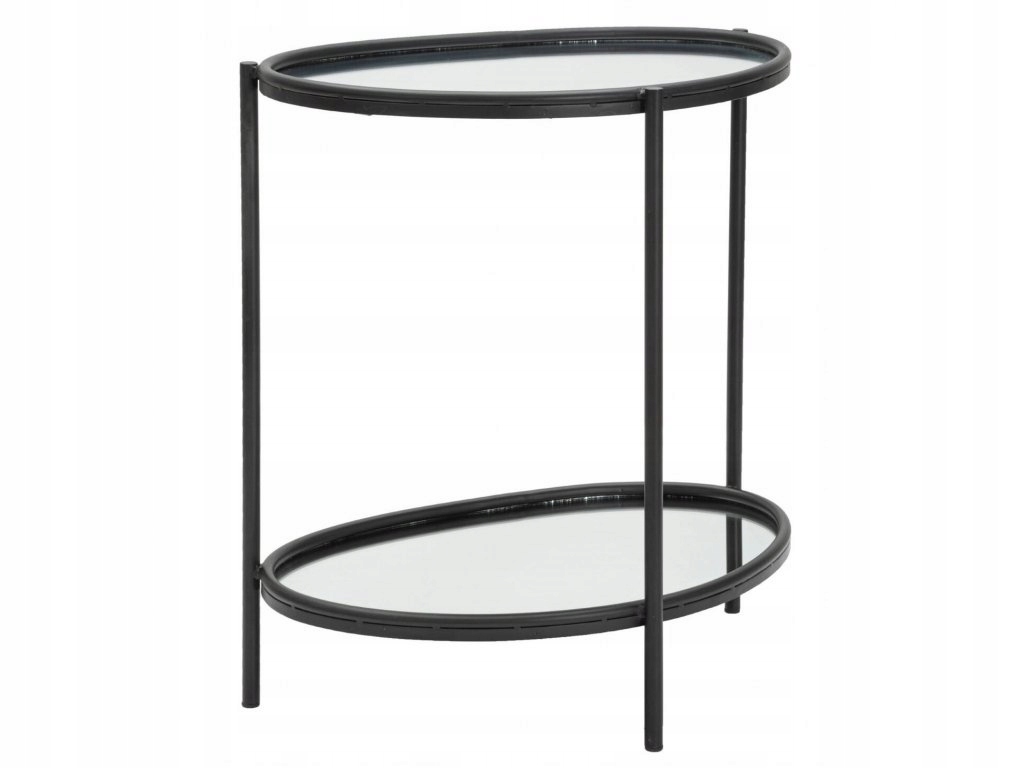 Stolík so zrkadlovou doskou, 58 x 53 x 37 cm