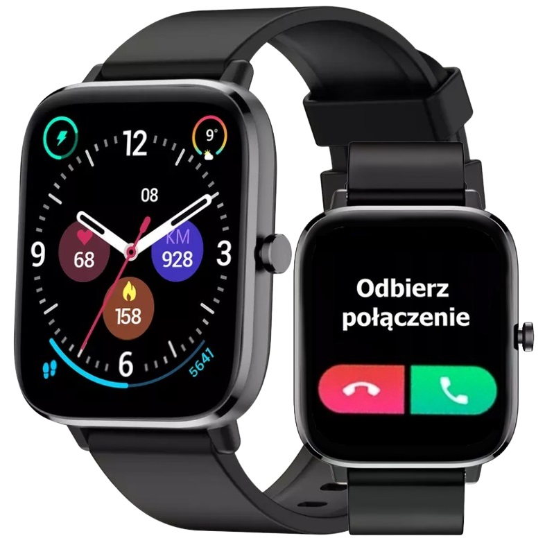 

Smartwatch Męski Rozmowy Ciśnienie Sms Box Grawer