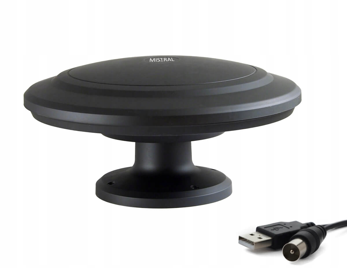 Mistral MI-ANT04 automobilová Dvb-t černá