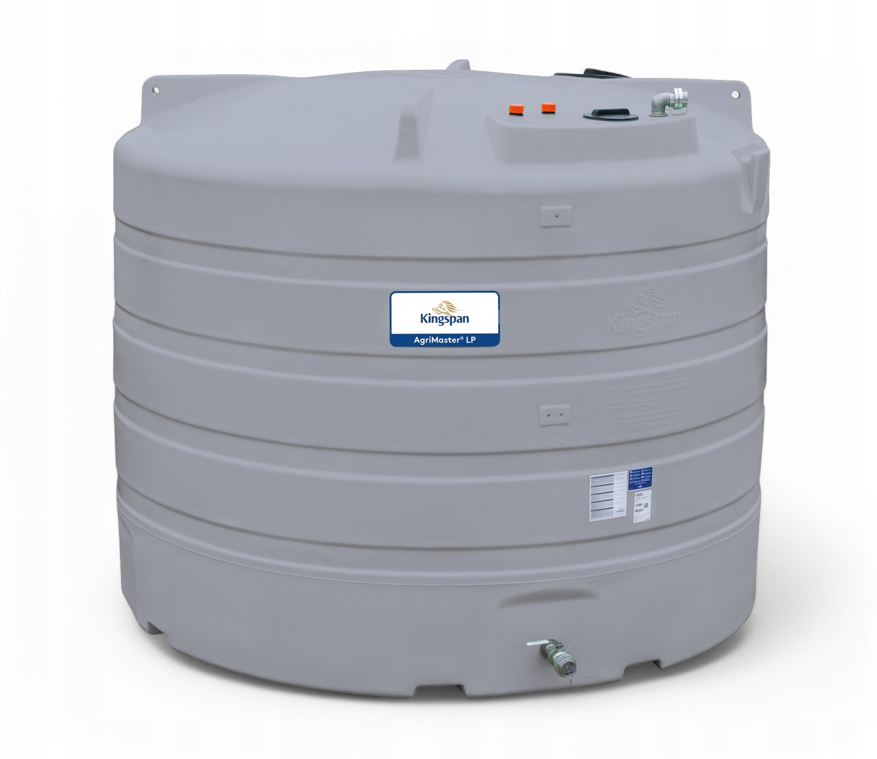 Nádrž na hnojivo Rsm pro nadzemní vodu 22000L Kingspan Sada Rsm, Ashl, Asl