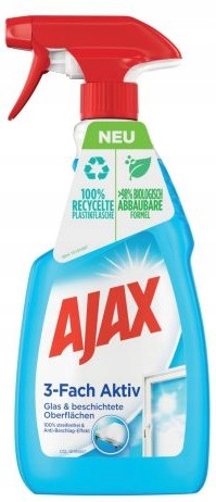 

Ajax 3-FACH Aktiv Płyn Do Mycia Szyb Spray 500 ml