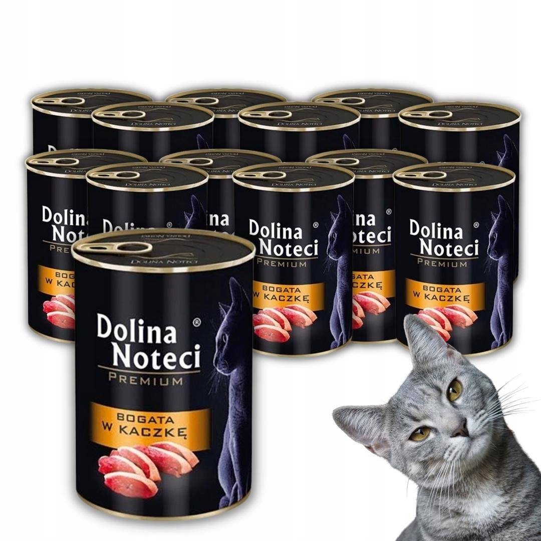 Levně Dolina Noteci Premium Pro Kočky A Kachny 12X400G