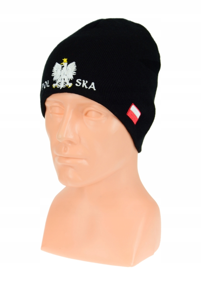 CZAPKA ZIMOWA POLSKA dla kibica POLSKI C-03