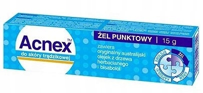 

Acnex Żel Punktowy Do Skóry Trądzikowej 15g