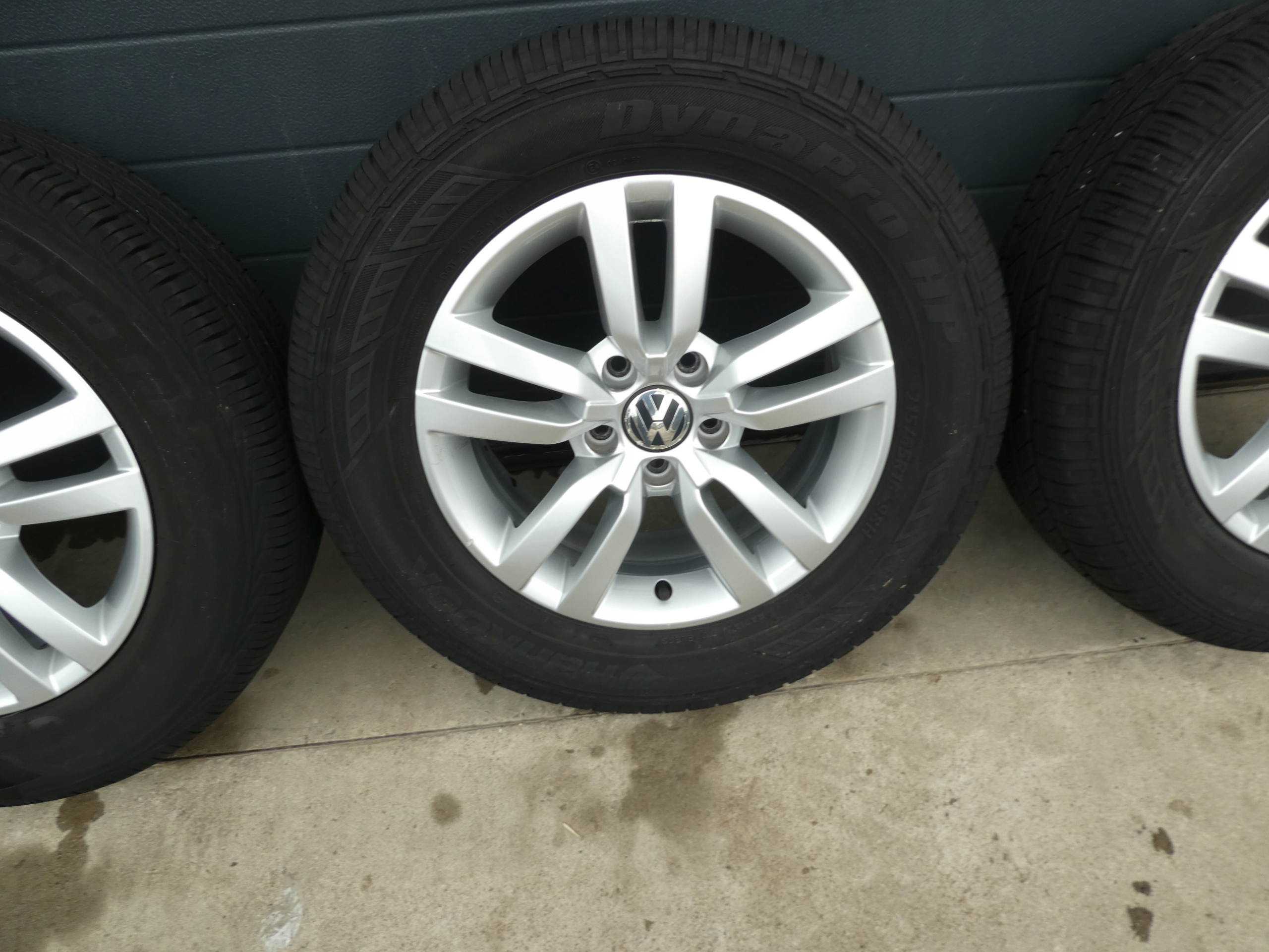 4X wheels discs tyres VW TIGUAN 5N0601025R 2013/2020R
