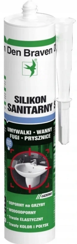 

Den Braven Silikon Sanitarny Biały 280ml