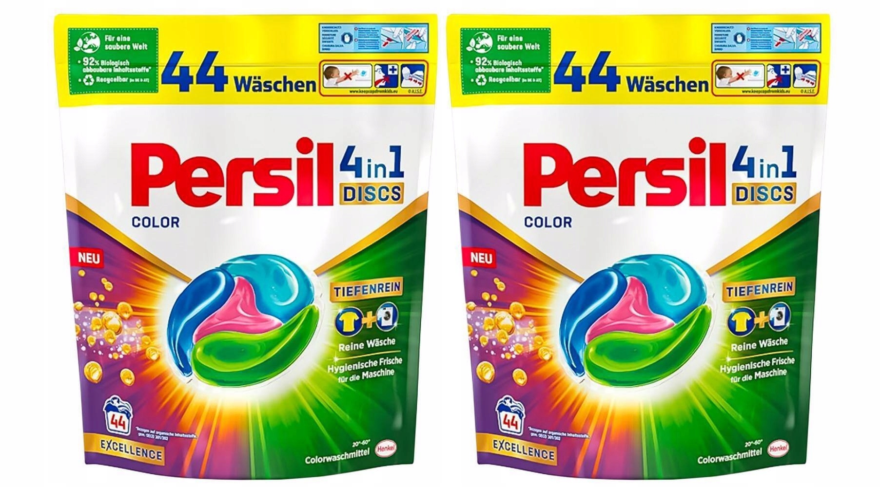 Persil kapsułki do prania Color excellence 4w1 disc 44×2szt Originał Niemcy