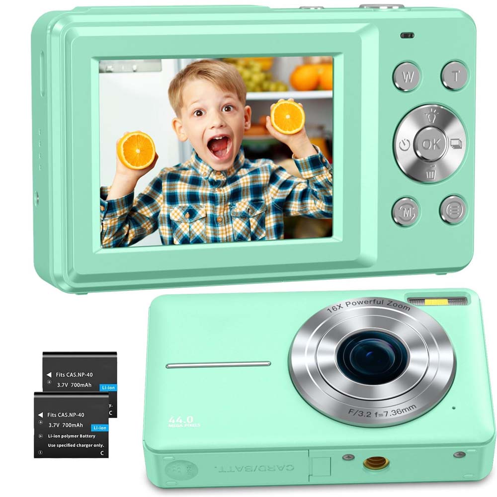 Digitální Fotoaparát Hd 1080P 44 Mp 16X Optický Zoom 32 Gb