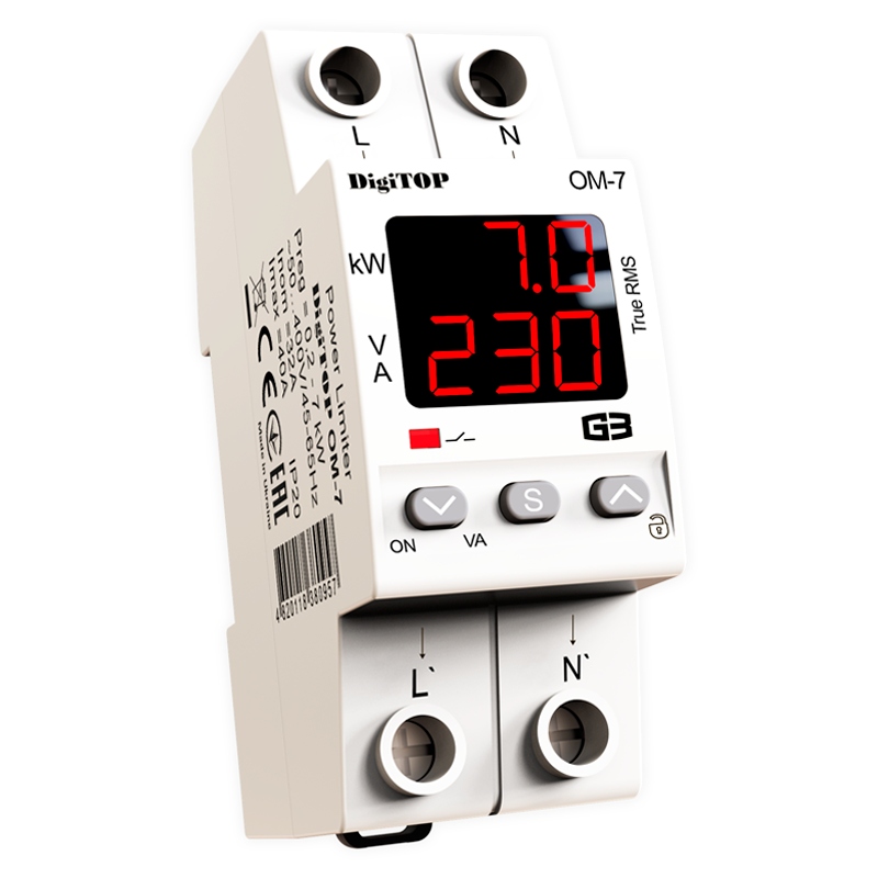 Omezovač výkonu DigiTOP OM-7