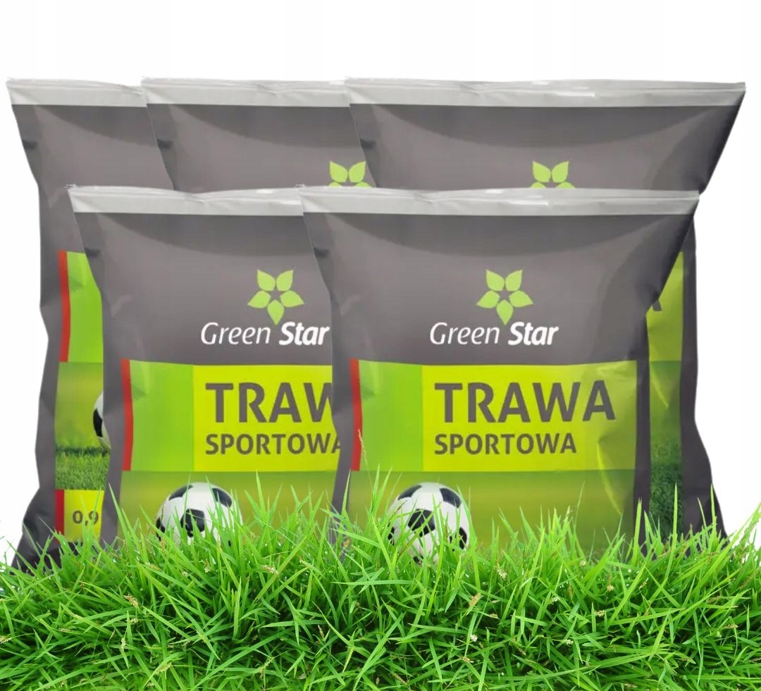 MIESZANKA TRAWY TRAWA SPORTOWA NASIONA TRAW 4,5 KG GREEN STAR
