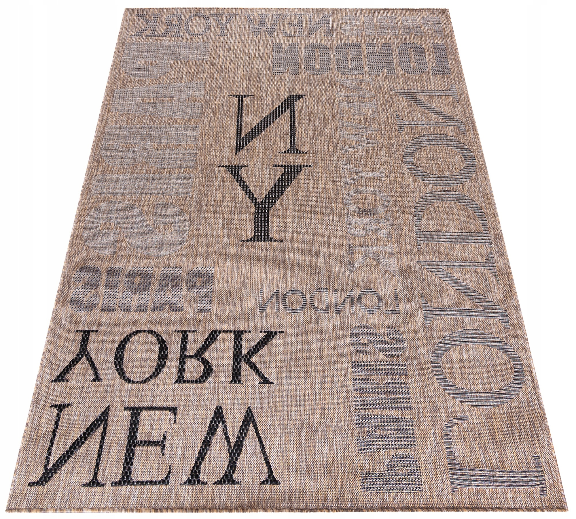 Koberec Provázkový Mela 160x230 Plochý Vnitřní Vnější Hladký #14