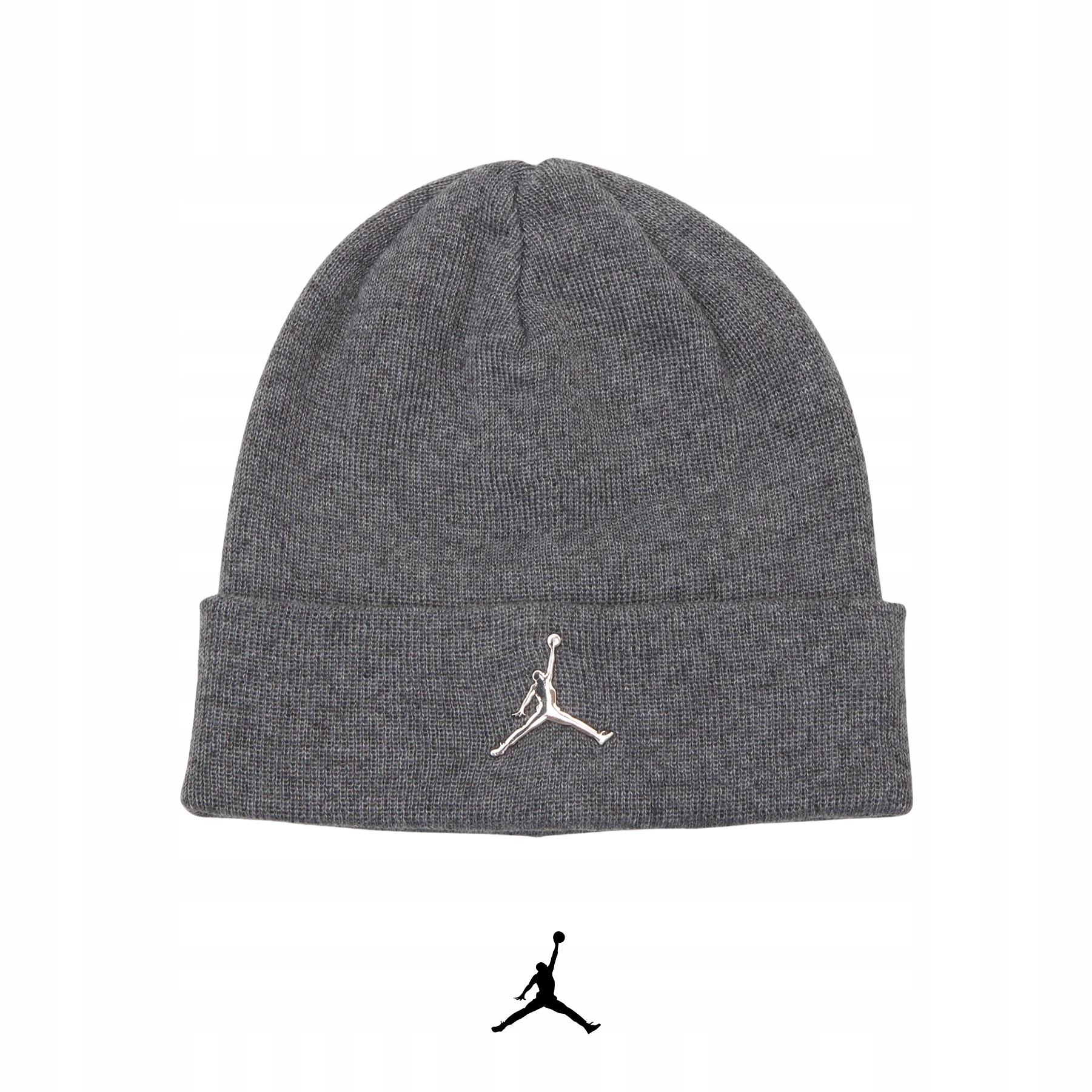 Čepice pro mládež Nike Air Jordan Cuffed Beanie Gs šedá (9A0063-GEH)