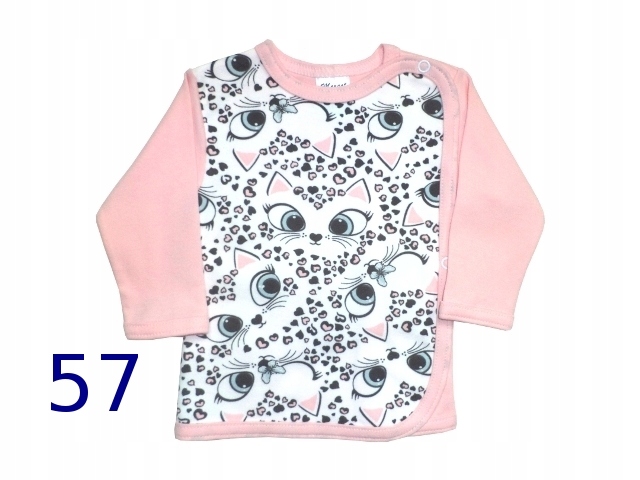 Koszulka ZUZA / Kaftanik rozm. 56 wzór 57 Rozmiar (new) 56 (51 - 56 cm)