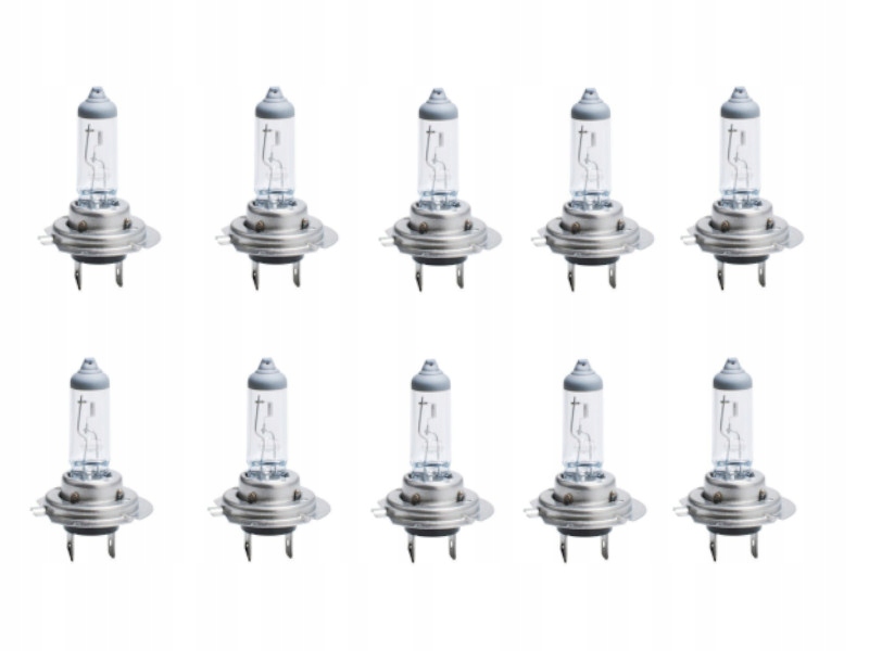 

Żarówki Halogen H7 12V 55W PX26d Homologacja 10szt