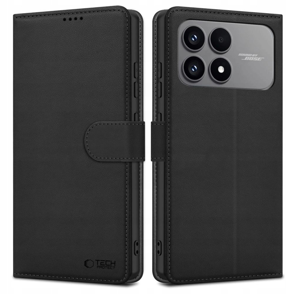 Etui Tech-Protect Wallet na Xiaomi Poco F8 czarne
