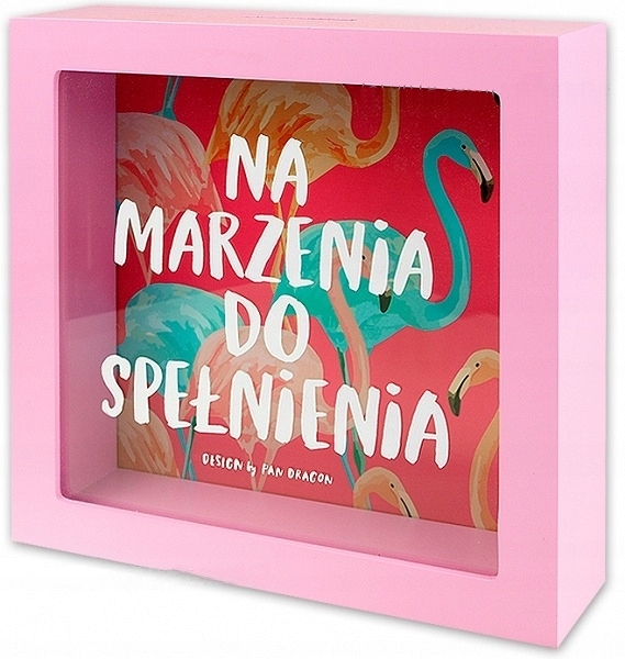 

Przezroczysta Skarbonka Upominek na Dzień Dziecka