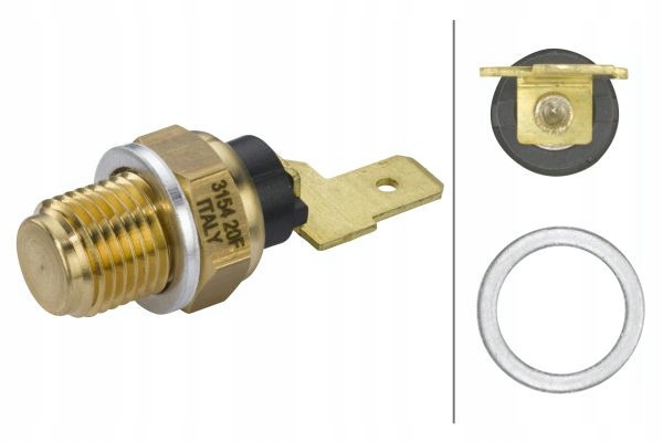 Czujnik temperatury oleju HELLA 6PT009107691 Producent części Hella
