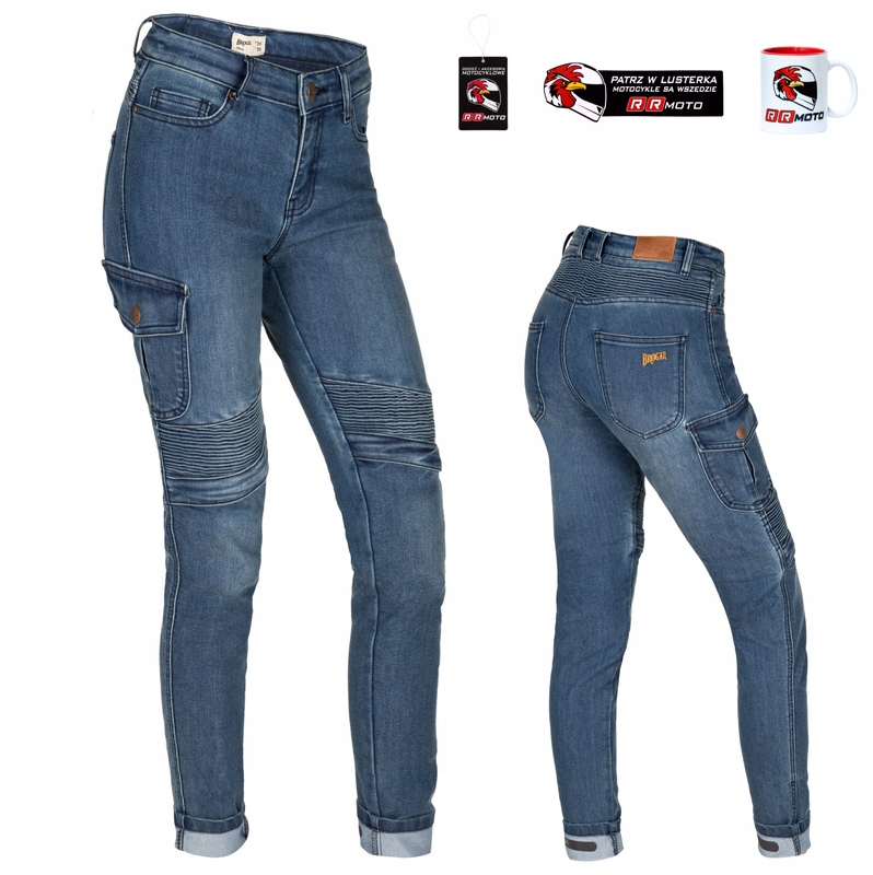 

Jeansy damskie Broger Ohio Washed Blue Gratisy