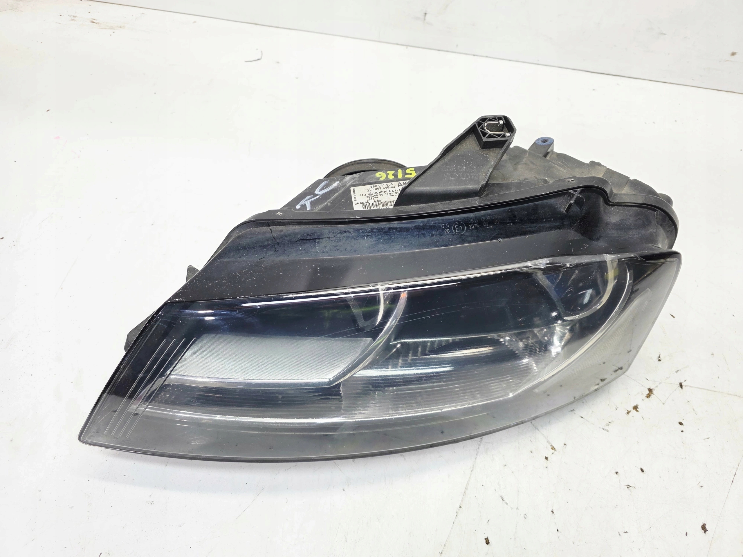 REFLEKTOR light left front AUDI A3 8P LIFT 8P0941003AK UK 5/26