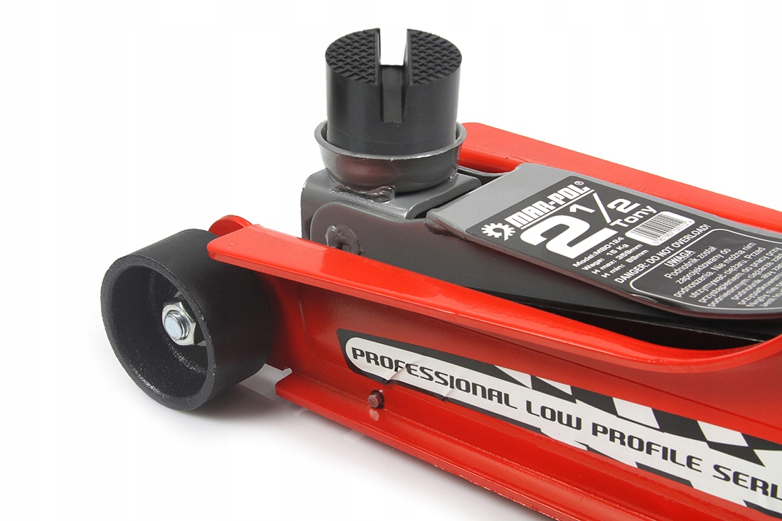 PODNOŚNIK HYDRAULICZNY 2500kg ŻABA LEWAREK 2,5T KLINY ZESTAW Maksymalna wysokość podnoszenia 359 mm