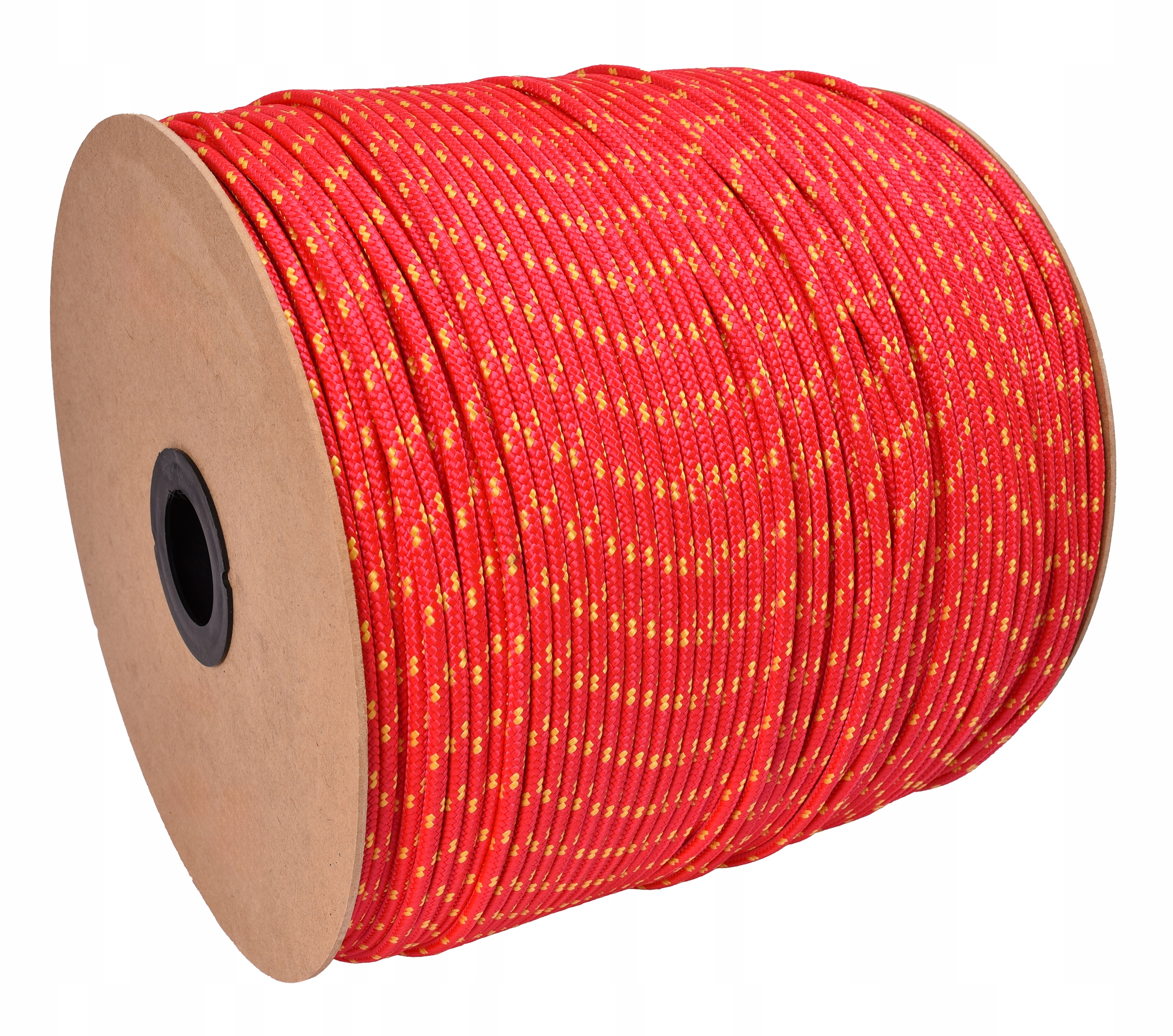 LINKA POLIPROPYLENOWA SZNUR LINA PLECIONA MOCNA 6mm 10MB Model Oplot 16