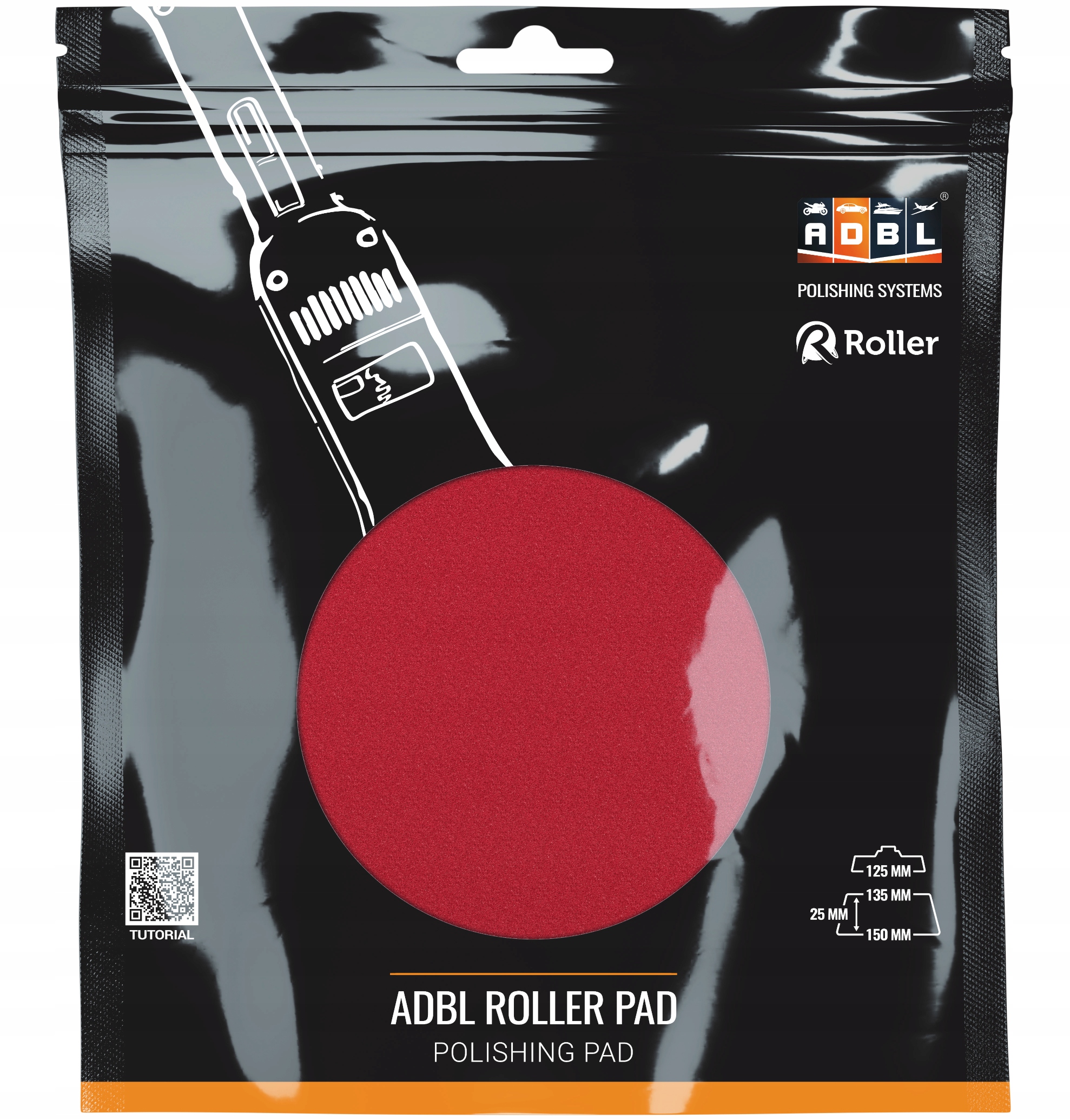 

Adbl Roller Pad R-Soft Polish Pad Polerski 135/150