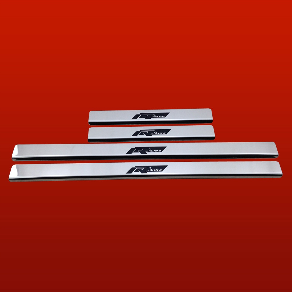 VOLKSWAGEN PASSAT B8 RLINE Nakładki połysk ze stali nierdzewnej 304 Wykończ EAN (GTIN) 8800156581154