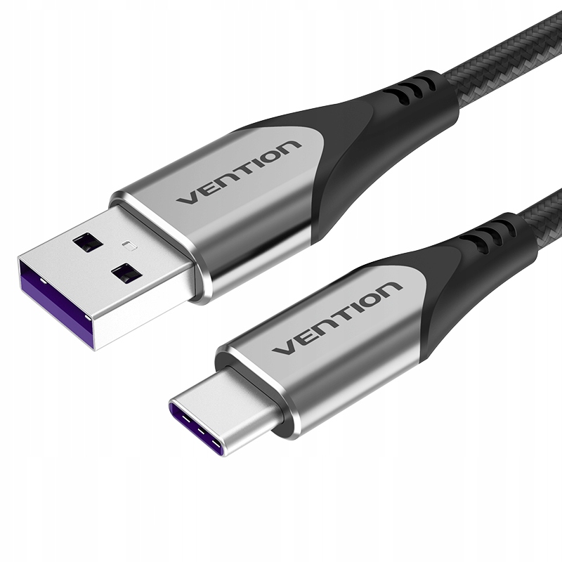 

Vention Usb Type-C 5A Huawei Scp Fcp QC3.0 - 0,5m