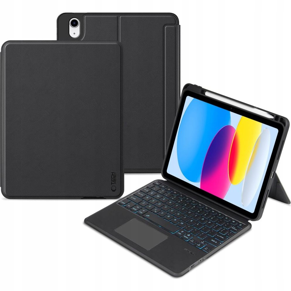 Pouzdro s Bluetooth klávesnicí pro iPad 11 10.9 2025/2022 Tech-Protect