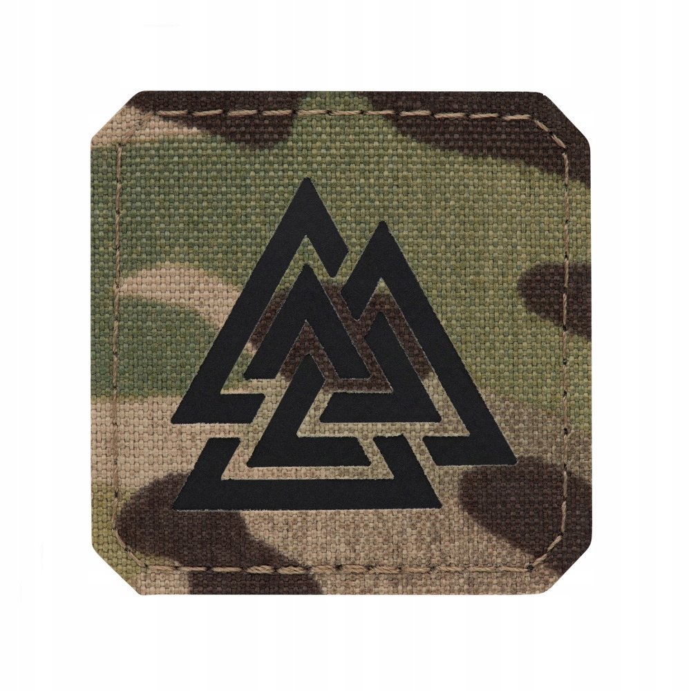 M-Tac Naszywka Taktyczna Rzep Pvc M-Tac Valknut Laser Cut Multicam/Black