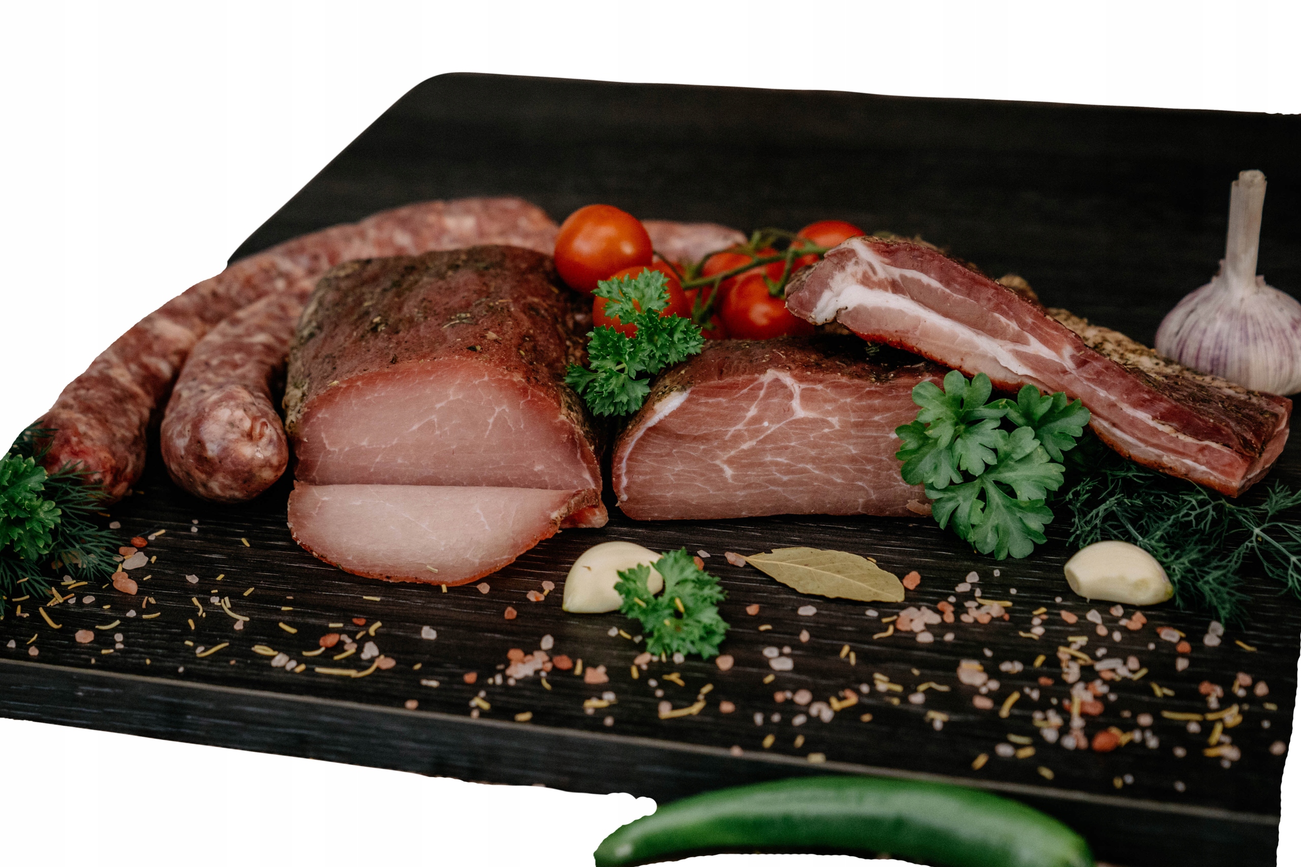 Zestaw wędlin suszonych dojrzewających Swojskie Wędliny 1,9 kg