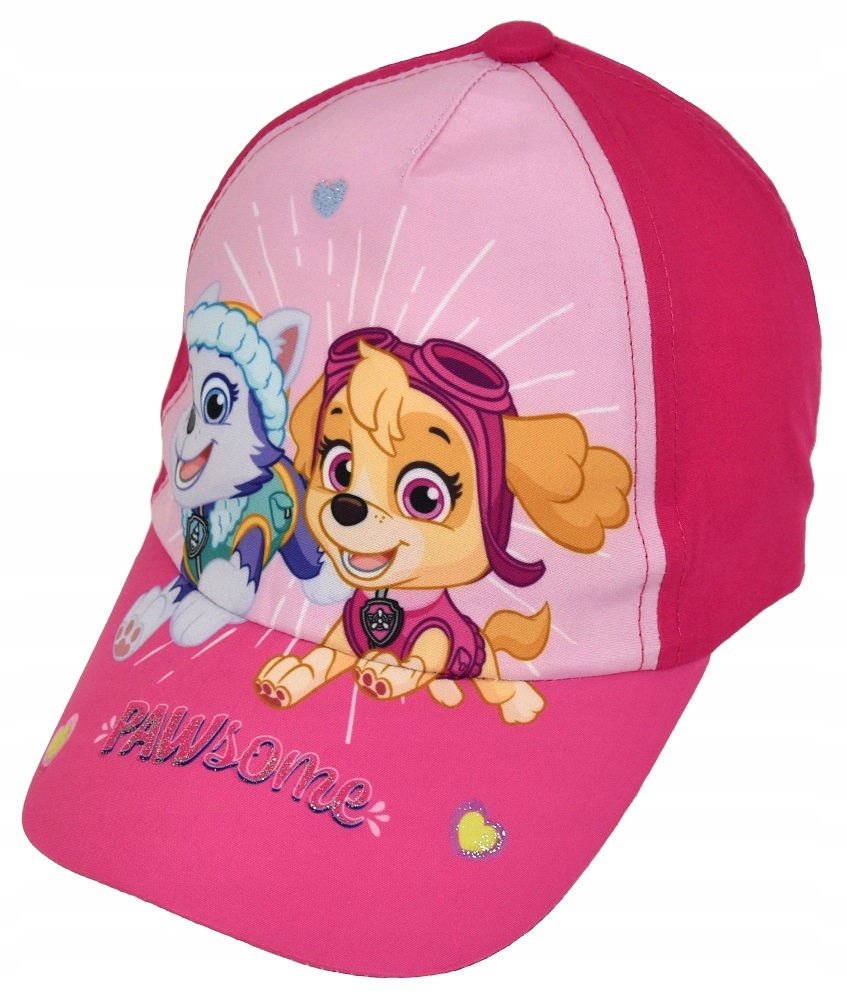 czapka z daszkiem PSI PATROL SKYE brokat 54 EAN (GTIN) 3609084239398