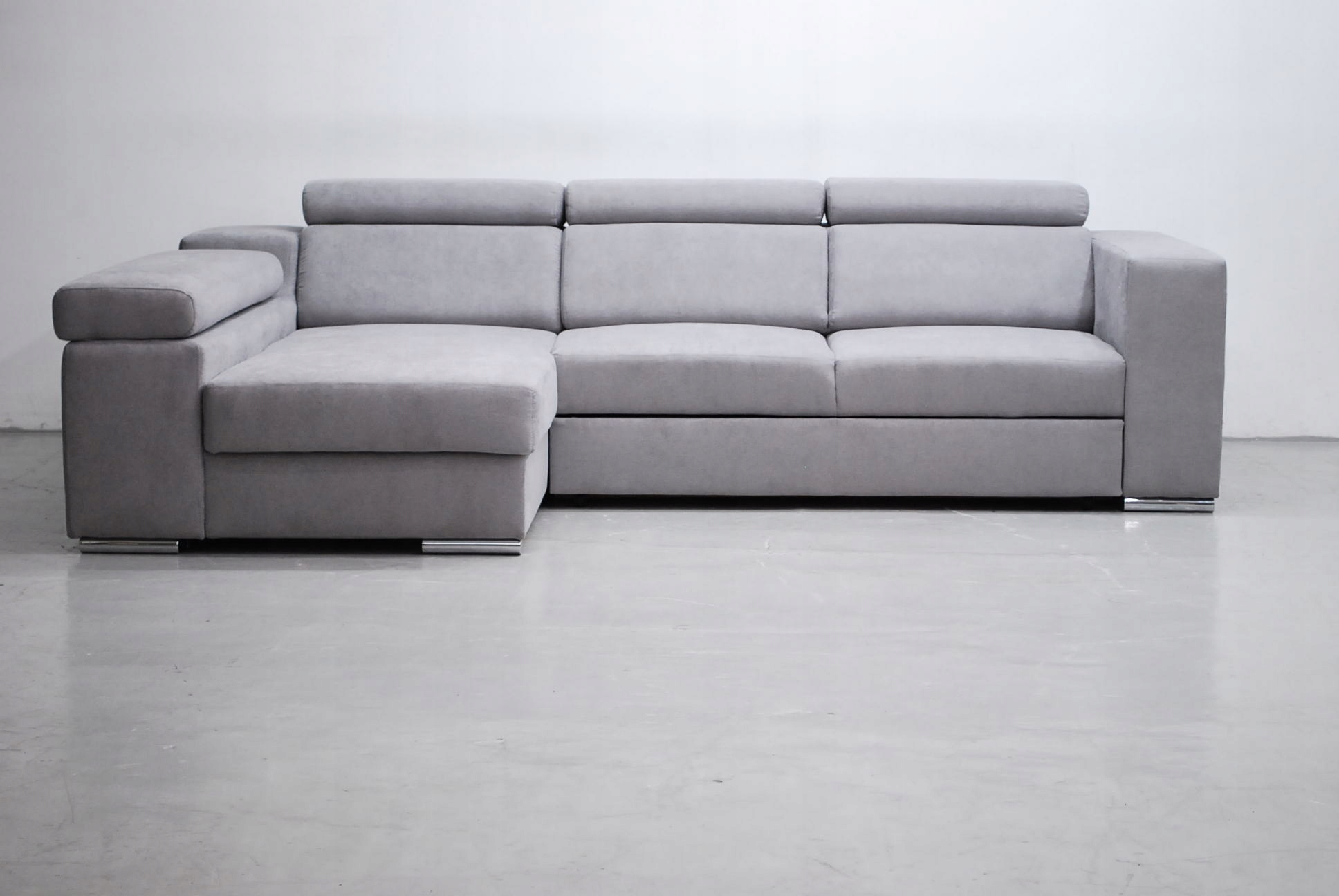 PHL DESIGN NOWOCZESNY NAROŻNIK funkcja spania pojemnik regulowane zag enjoy Kolekcja PHK