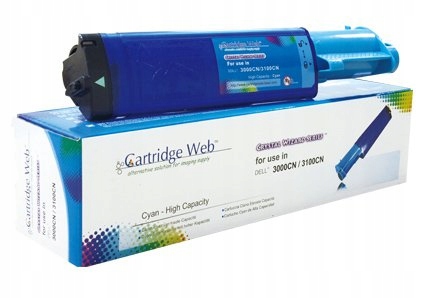 Toner Cartridge Web Cyan Dell 3000 zamiennik