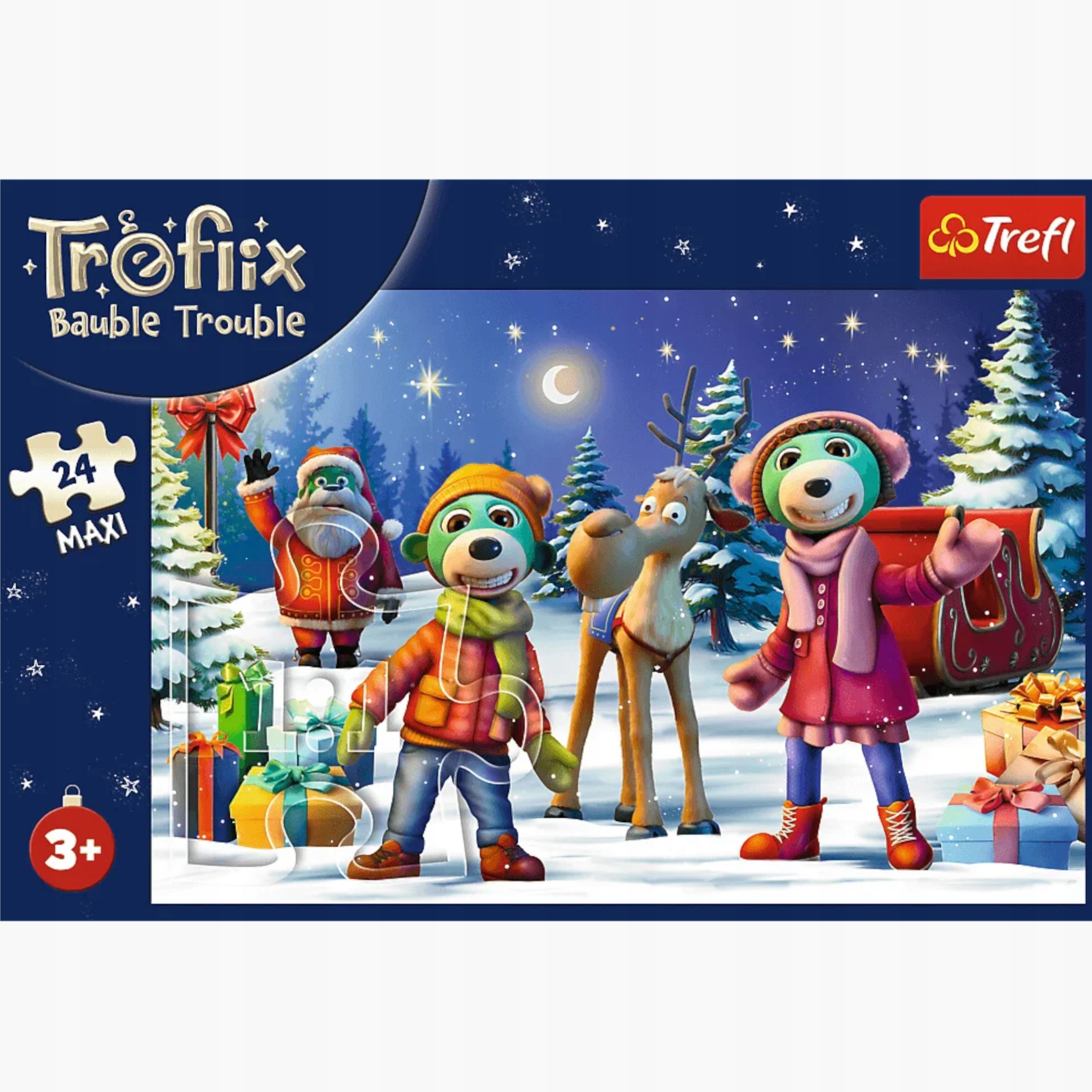 PUZZLE 24 MAXI TREFLIKI LEPIA BAŁWANA 14375
