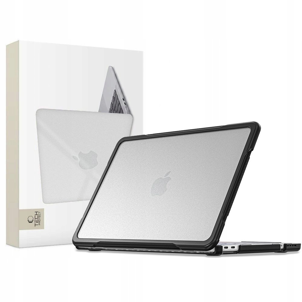 Tech-protect Velar Macbook Neo 13 2026 Černá/matná Průhledná