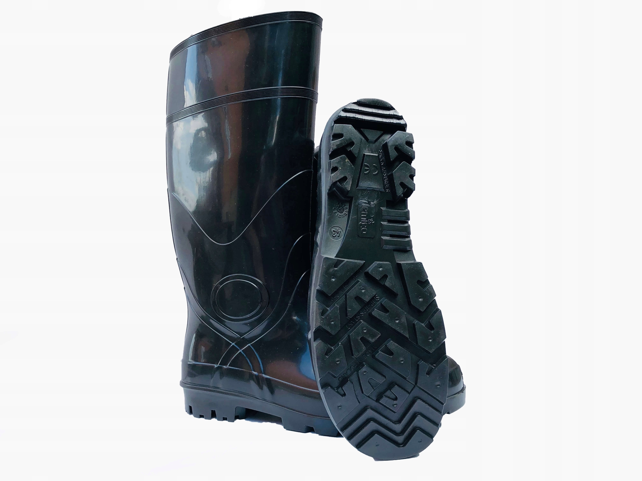 Kalosze Gumowce Męskie Lemigo Polski Producent 47 Marka inna