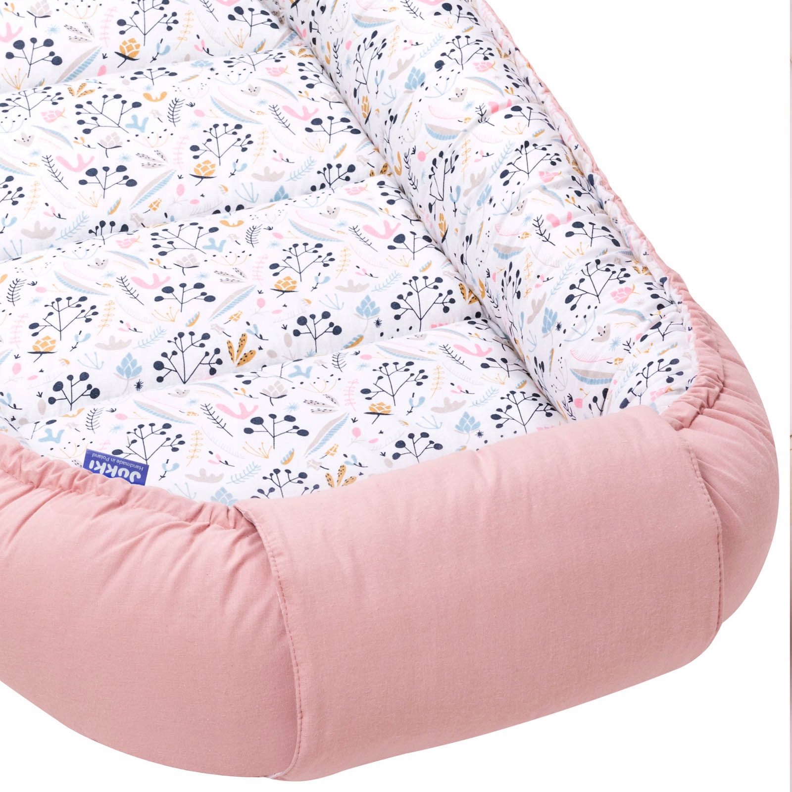 Duży Kokon Niemowlęcy Otulacz XXL 65x120 cm JUKKI Stan opakowania oryginalne