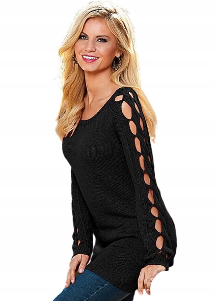 Dámský svetr Tunic černý S