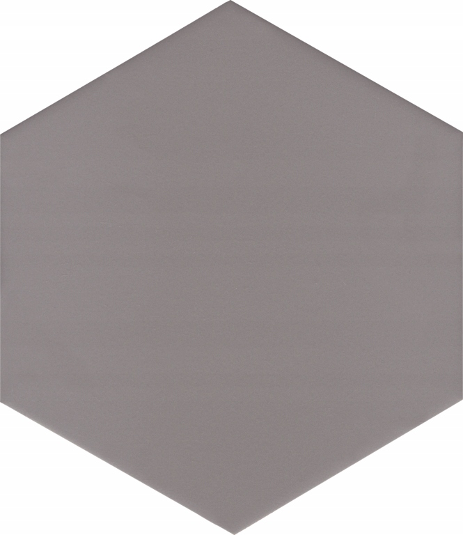 GRES SOLID GREY HEXAGON 21,5X25 GAT.1 *PACZKA*