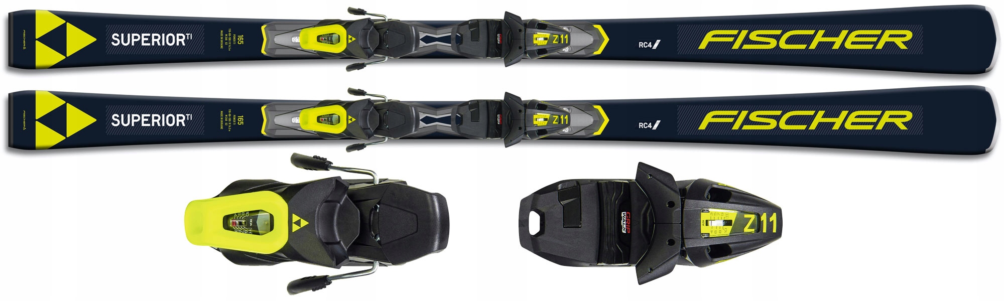 Fischer 2025 Narty Zjazdowe RC4 Superior Ti Ar RC4 Z11 Gw Pr A32223 155
