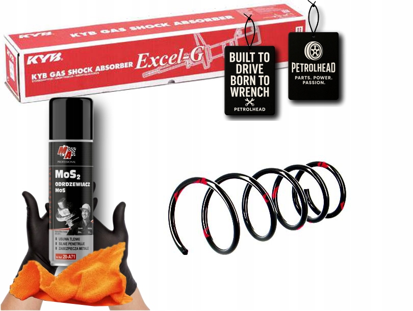 Pružina Zavěšení Přední L/p Opel Agila Suzuki Spla #Petrolhead Pro+ Kit1